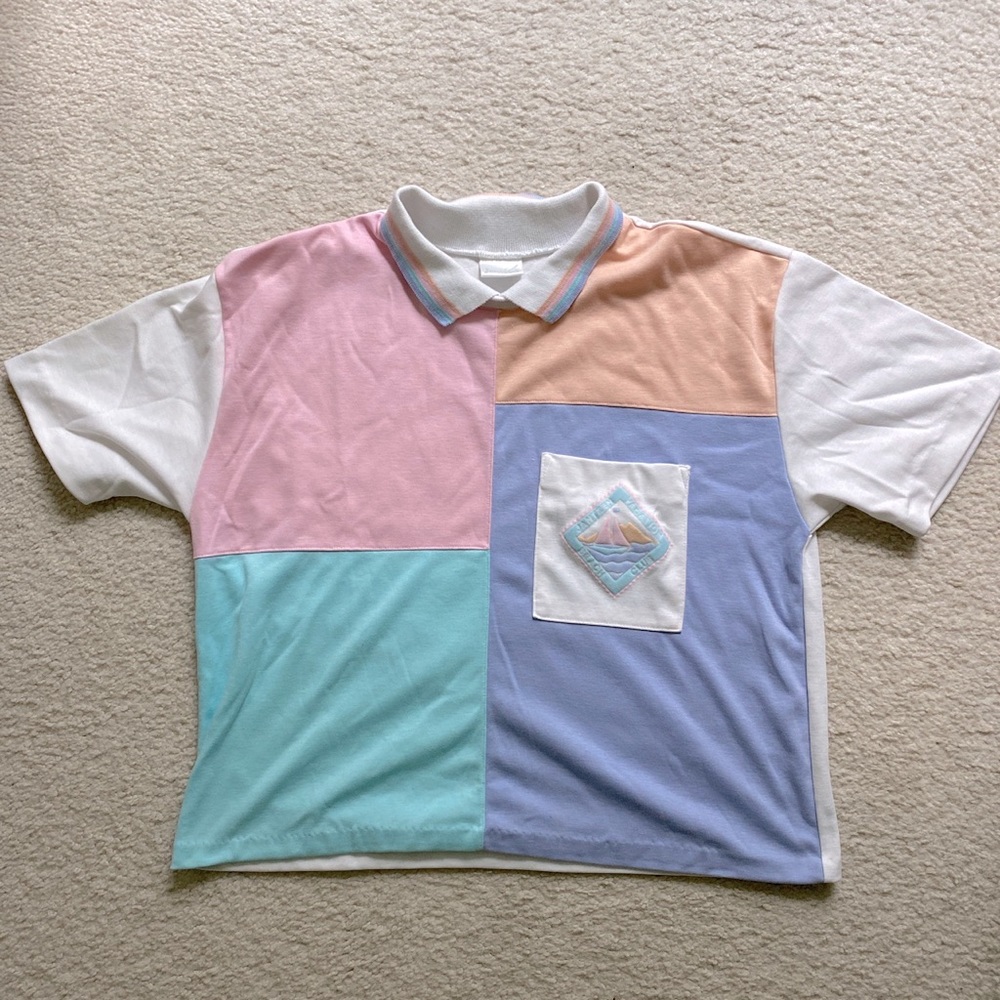Vintage Jantzen Vacation Beach Club Top!